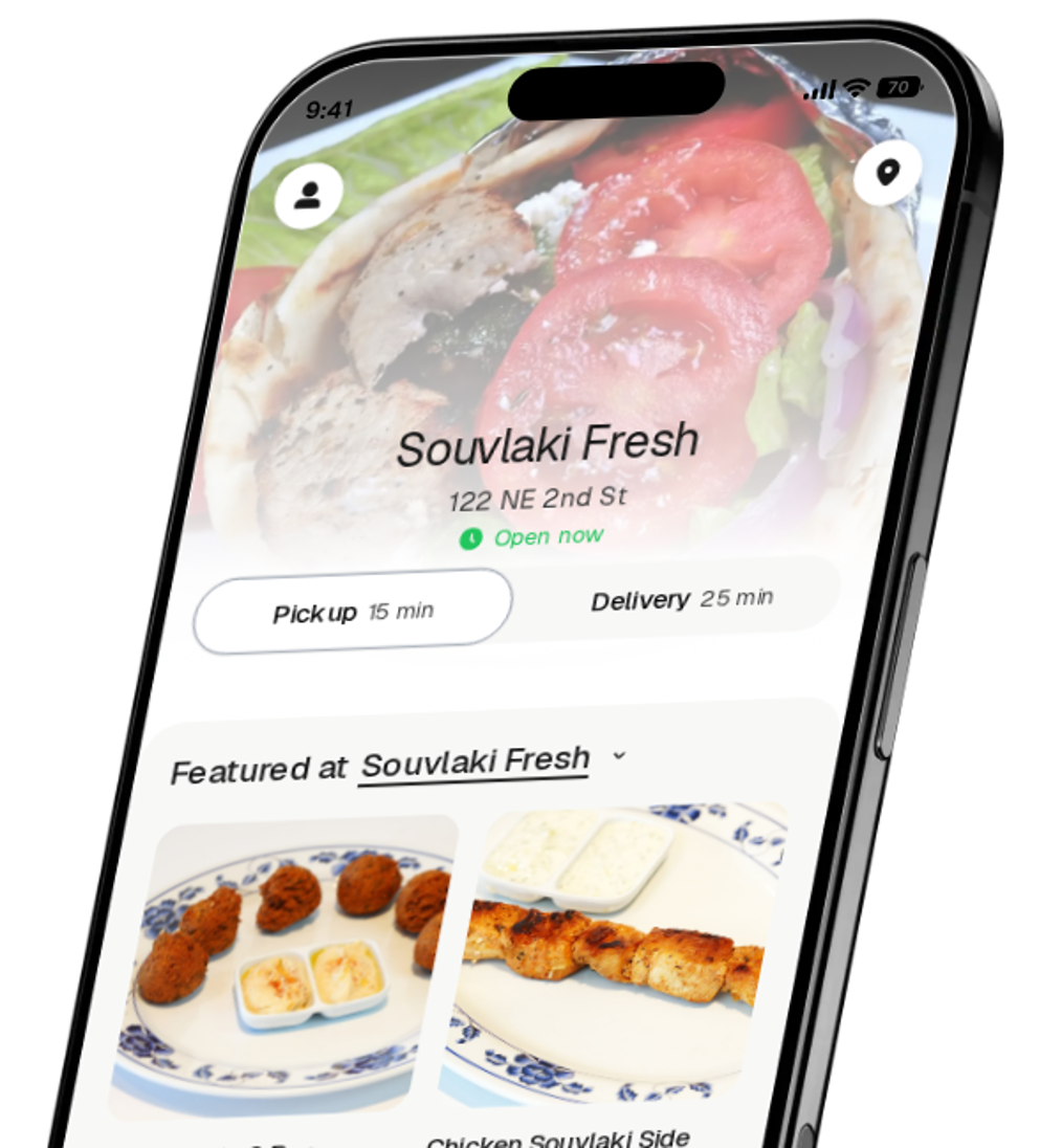 Souvlaki Fresh app preview