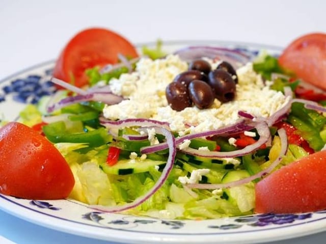 Medium Greek Salad.