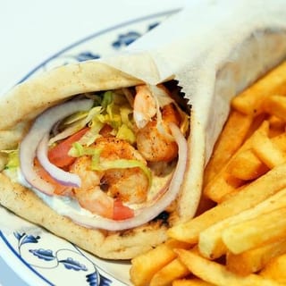 Shrimp Souvlaki