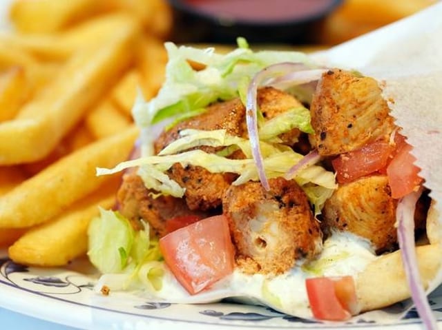 Chicken Souvlaki.